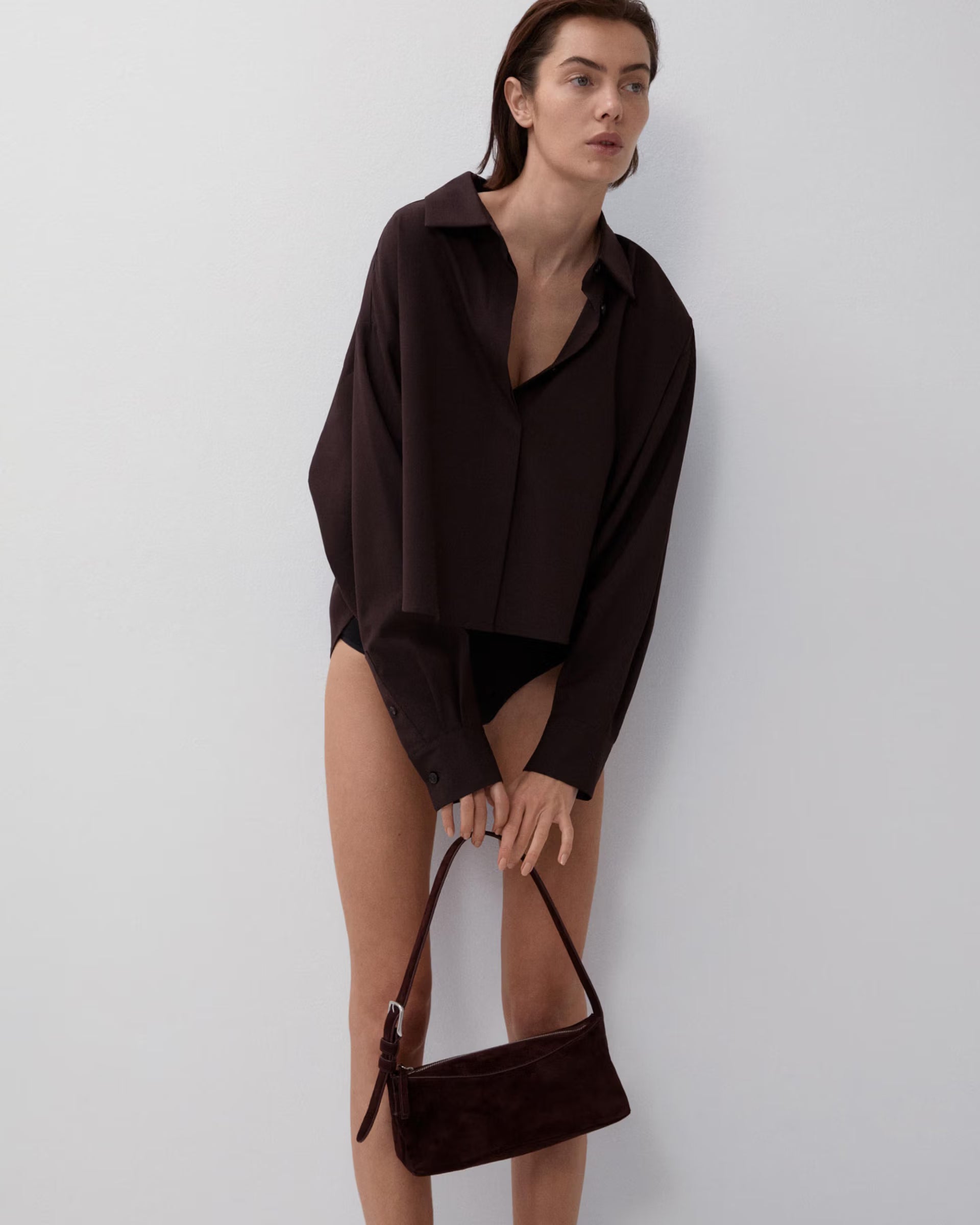 Bobby Bag - Fire Suede