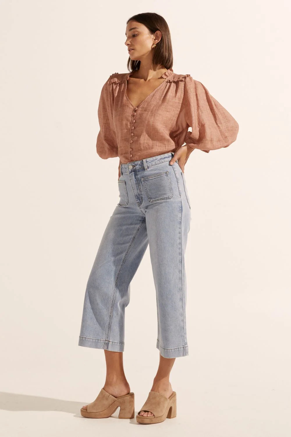 Zoe Kratzmann - Establish Jean - Light Wash