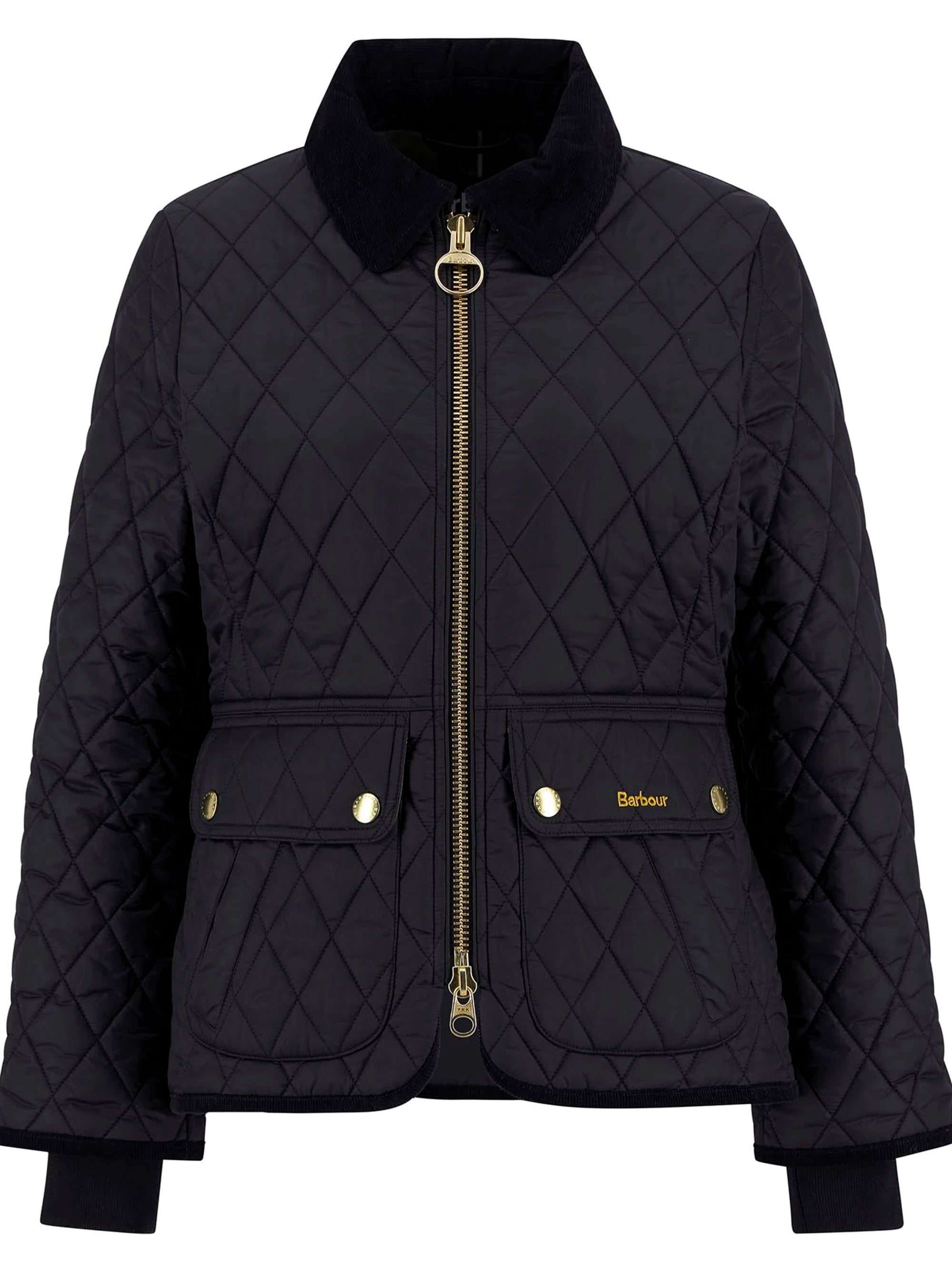 Barbour - Fitted Beadnell Quilted Jacket - Black/Classic