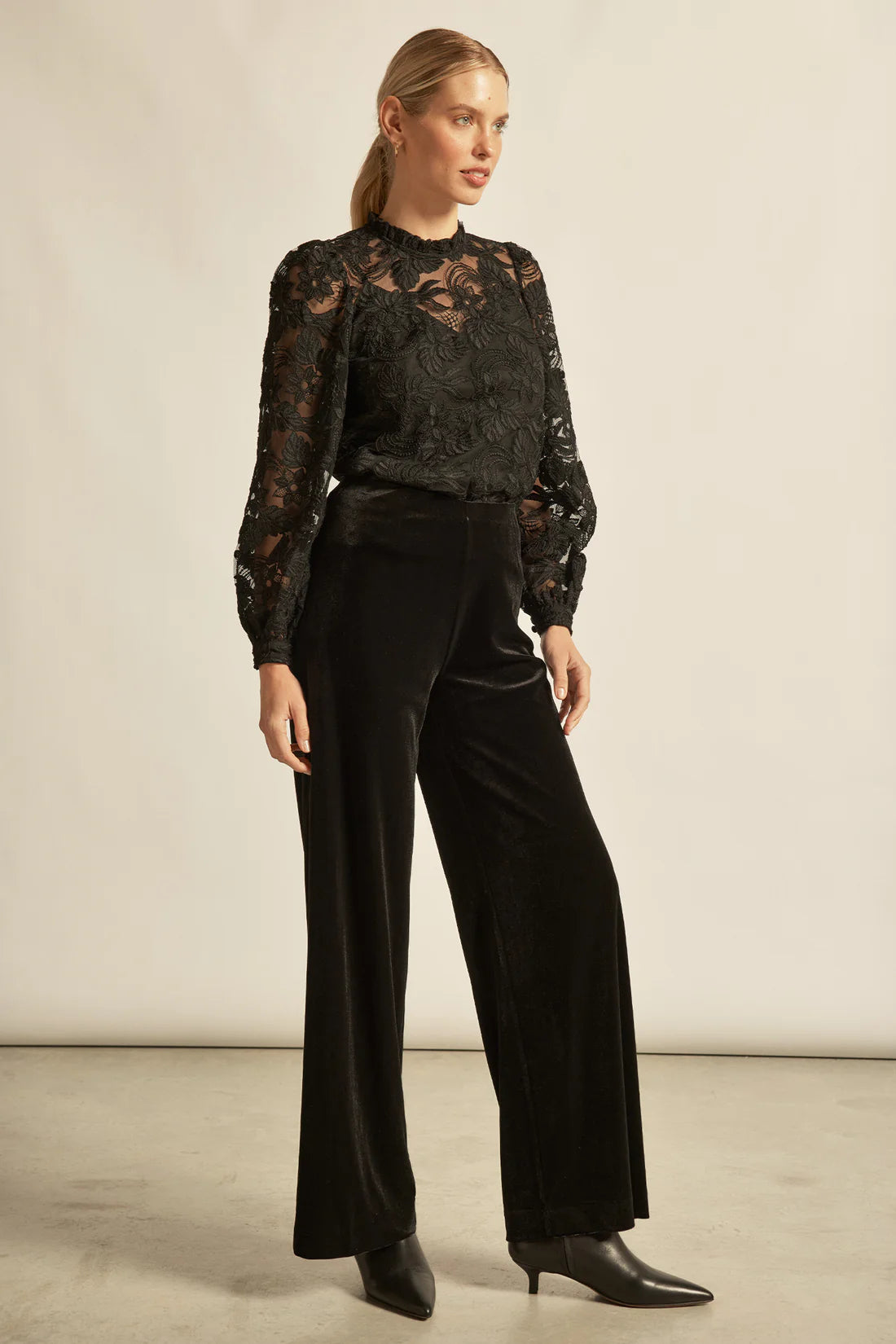 Zoe Kratzmann - Glint Top - Black