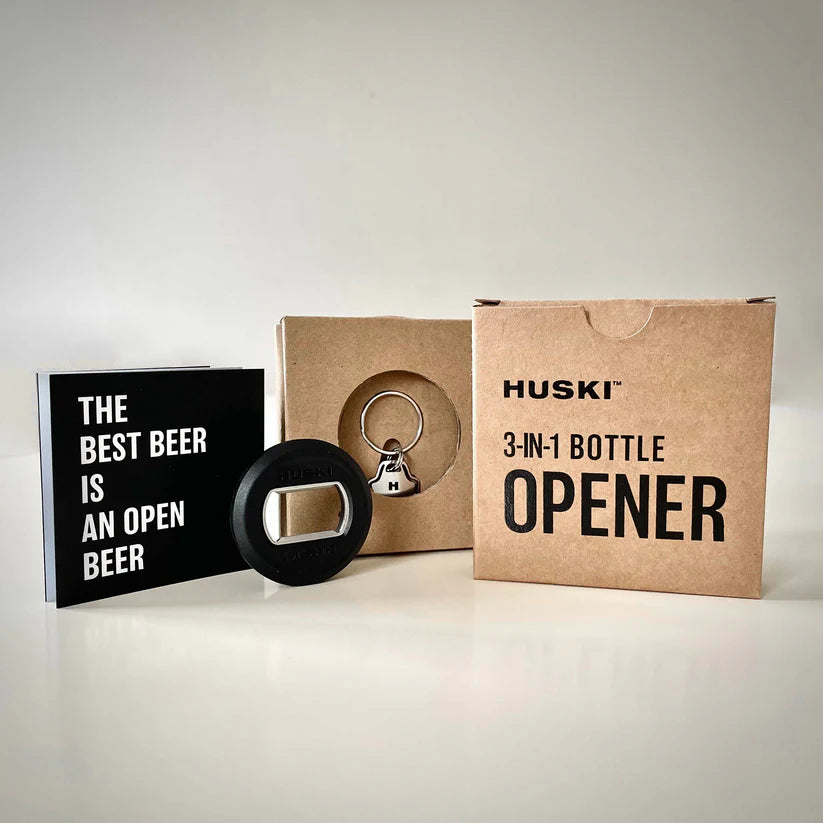 Huski - 3-in-1 Bottle Opener Keyring