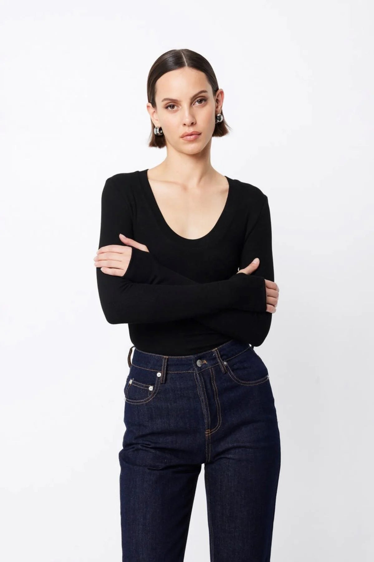 Mossman - Lincoln Top - Black