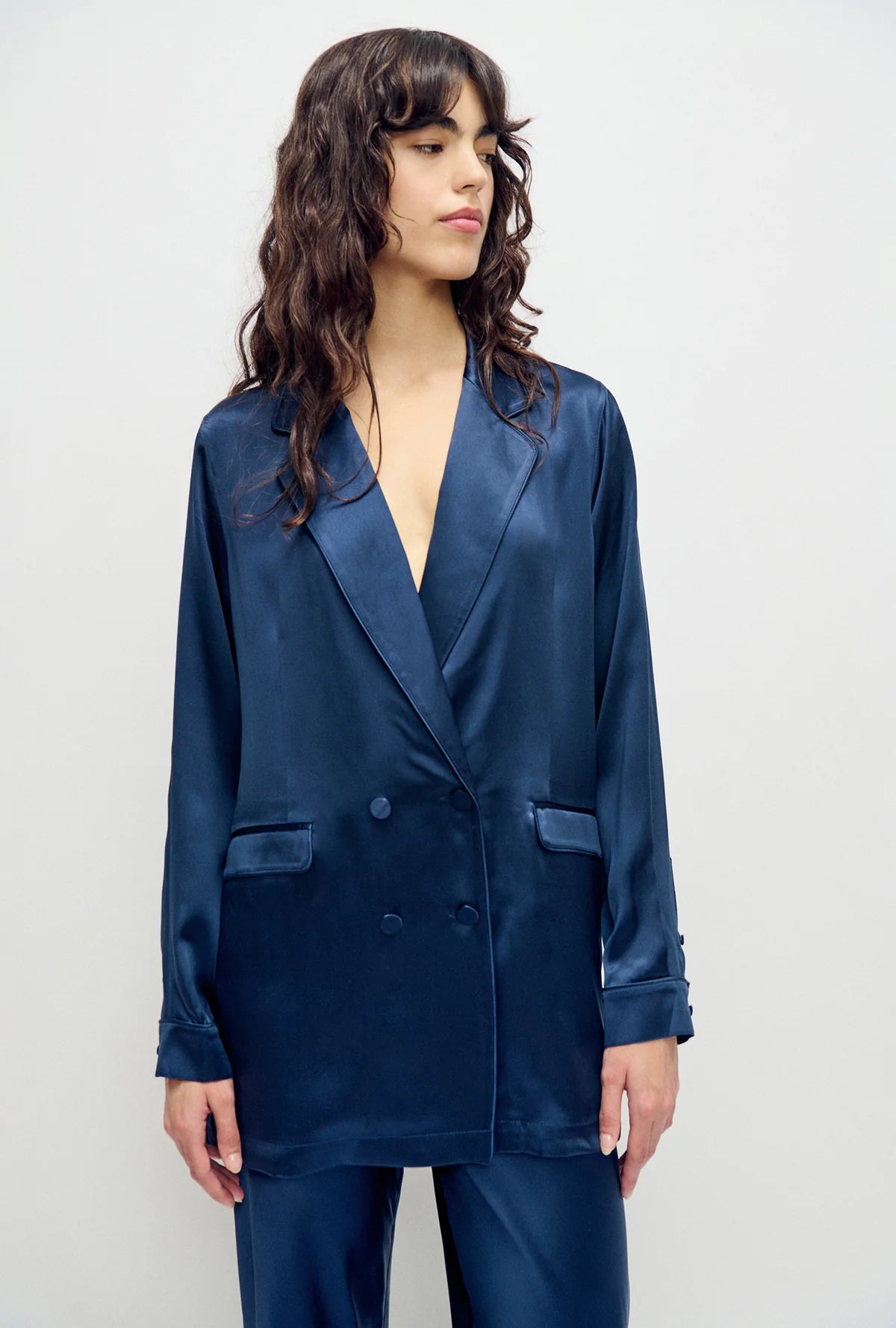 Silk Laundry - Relaxed Blaxzer - Midnight