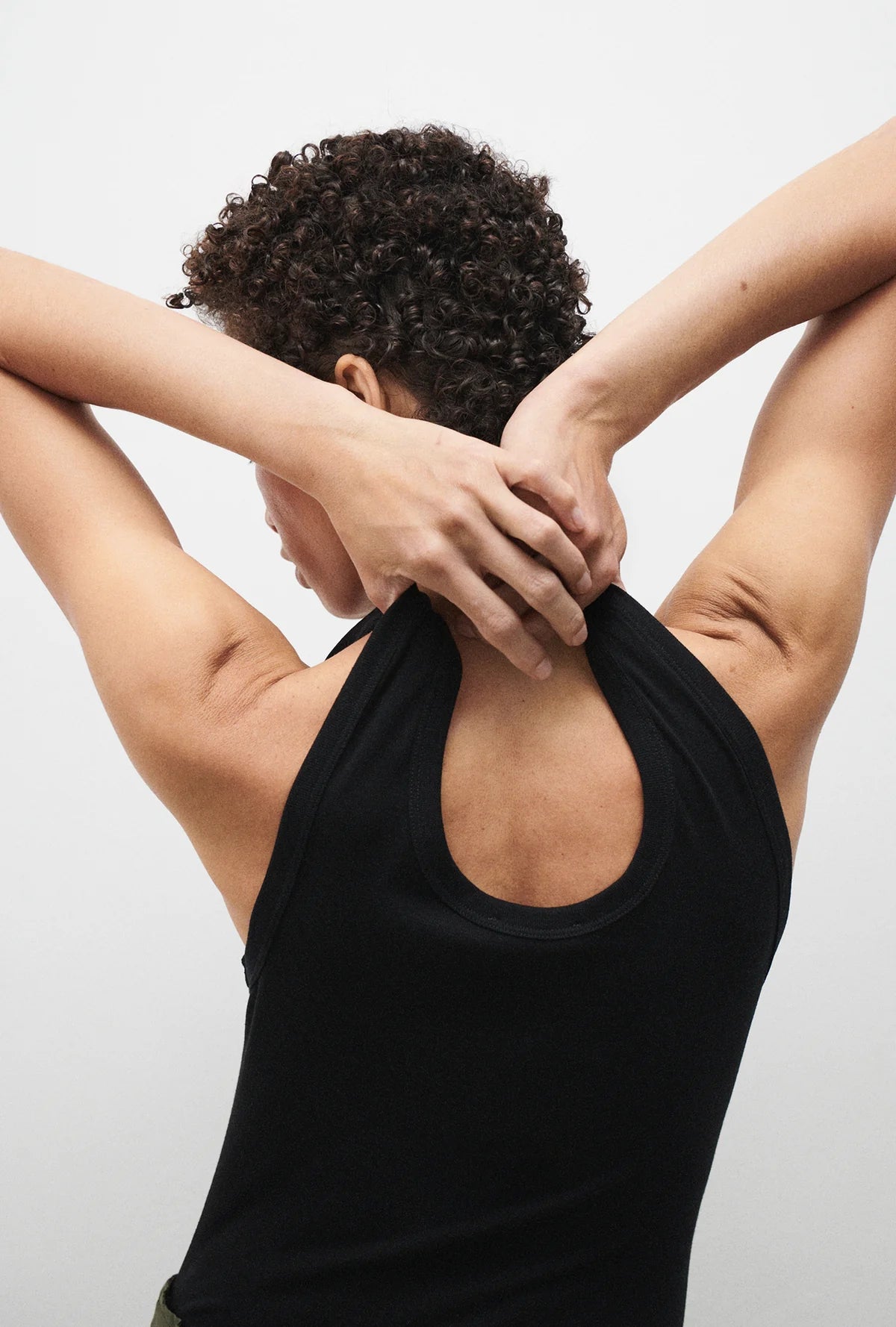 Silk Laundry - Bodysuit Tank - Black