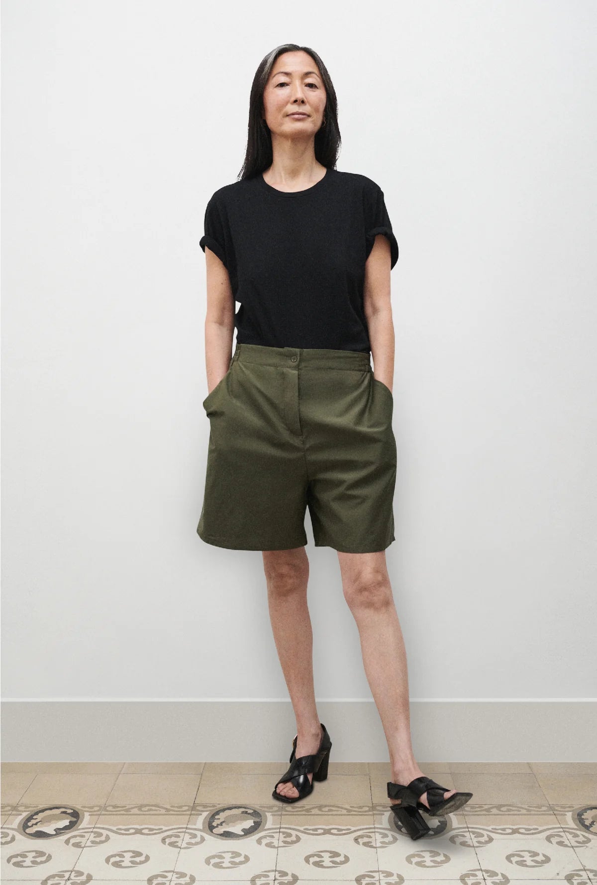 Silk Laundry - Bodysuit Tee - Black