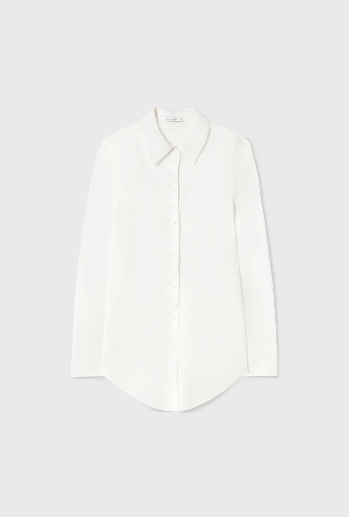 Silk Laundry - Bias Cut Shirt - White