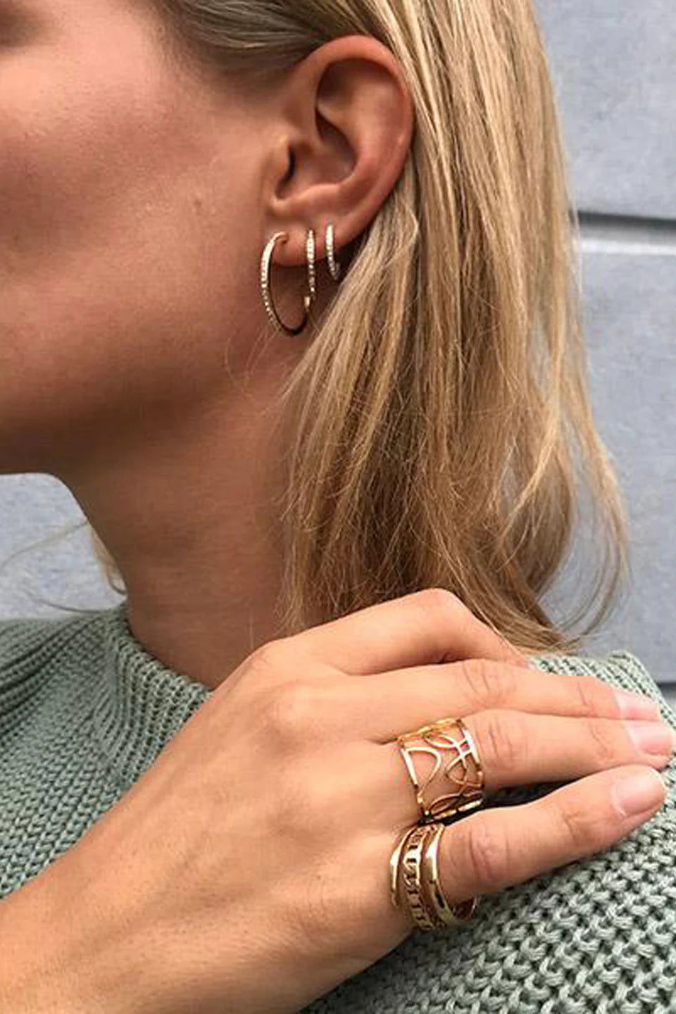 Pilgrim - Roberta Pi Earrings