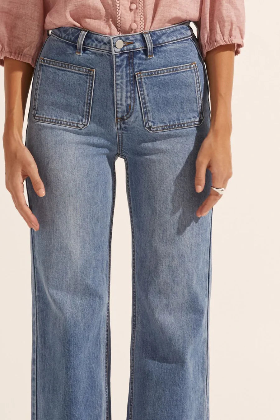 Zoe Kratzmann - Theroy Jean - Mid Wash