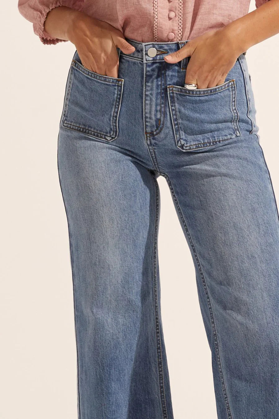 Zoe Kratzmann - Theroy Jean - Mid Wash