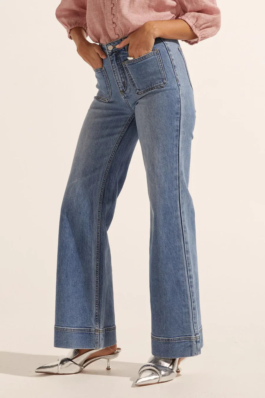 Zoe Kratzmann - Theroy Jean - Mid Wash