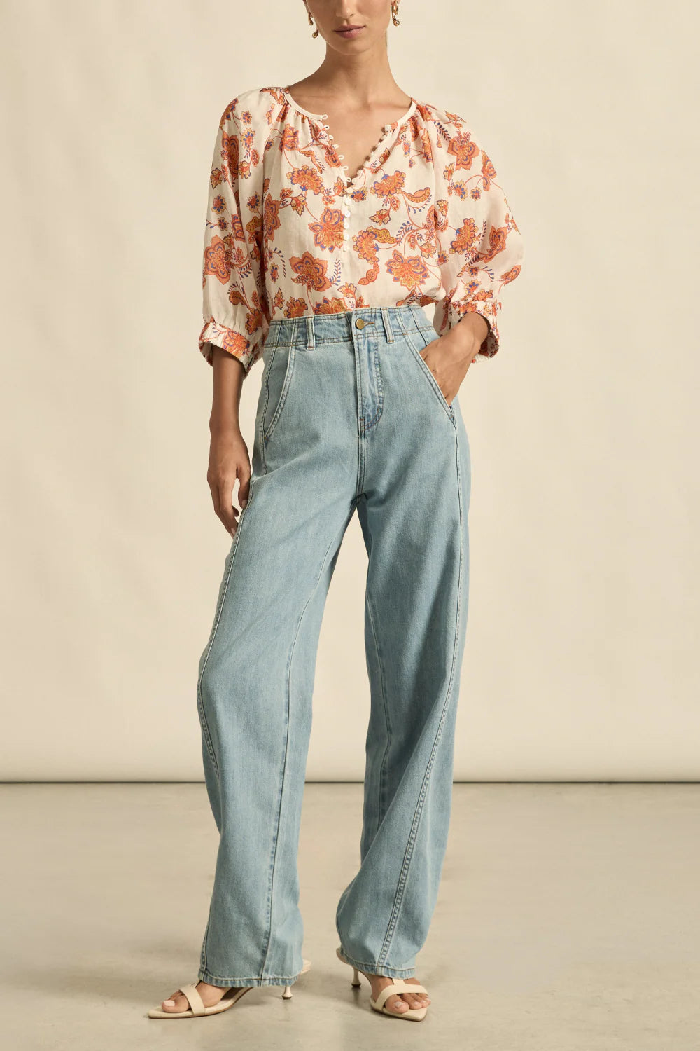 Zoe Kratzmann - Tranquil Top - Orchard Botanic