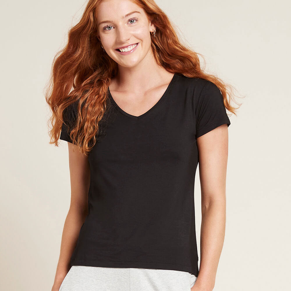 BOODY WOMENS V NECK TEE