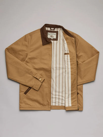 Just Another Fisherman - HELMSMANS JACKET - BEIGE/BROWN