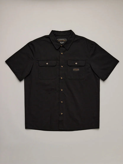 JUST ANOTHER FISHERMAN - LOYALTY SHORT SLEEVE SHIRT - BLACK