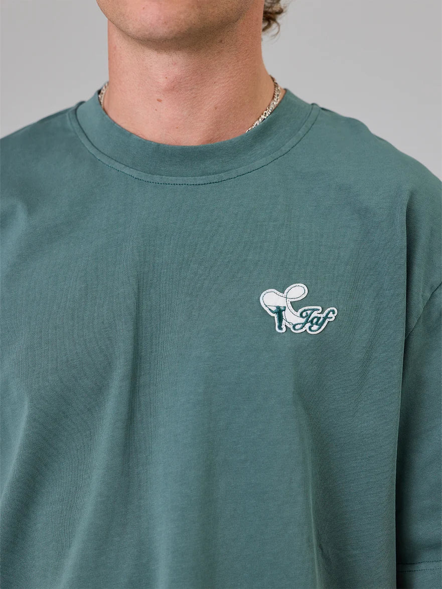 JUST ANOTHER FISHERMAN - CASTING HEAVY SHORE TEE - DUSK PINE