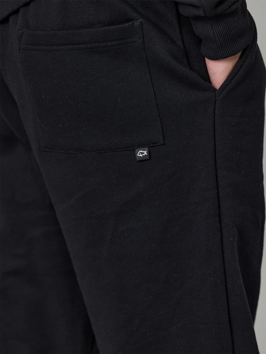 Just Another Fisherman - Stewart Trackpants - Black