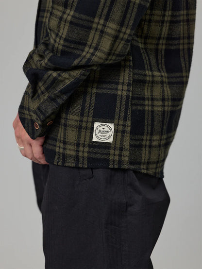 JUST ANOTHER FISHERMAN - BOATYARD SHIRT - ALPINE CHECK