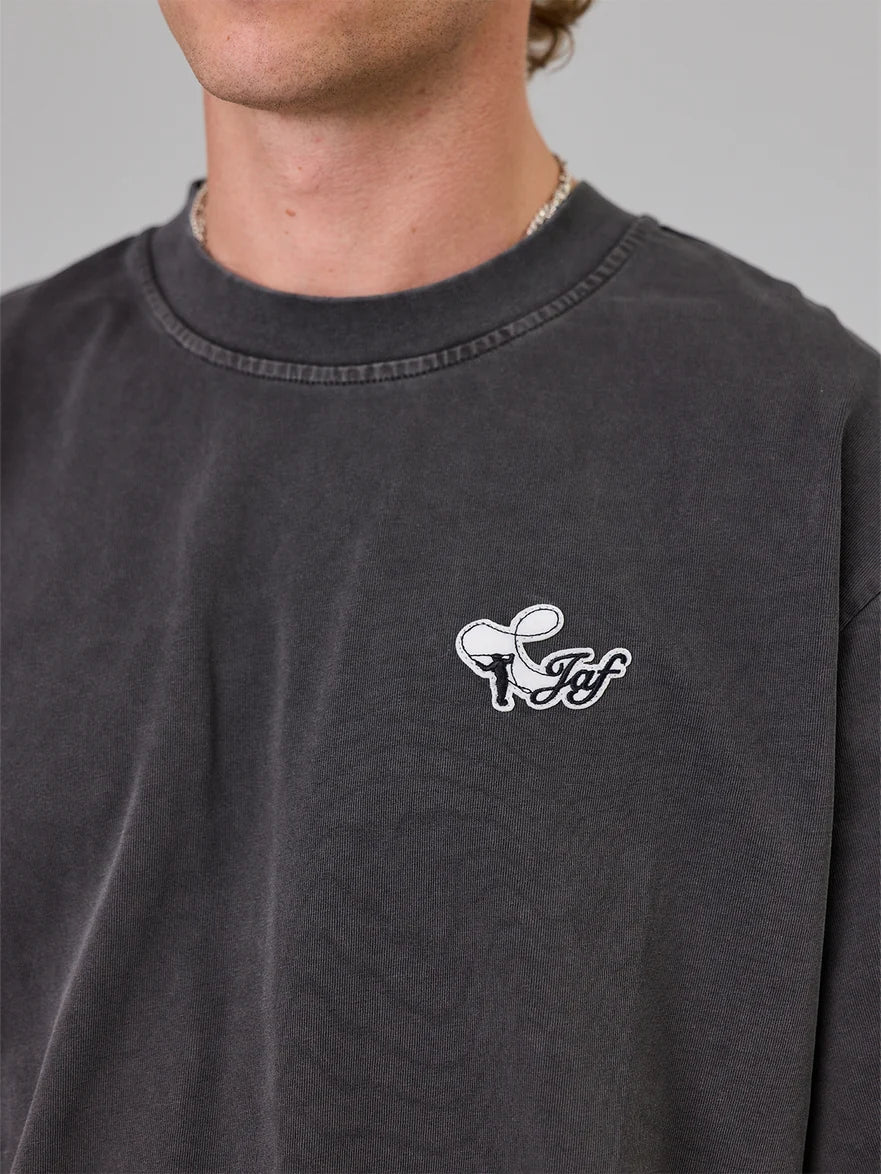 JUST ANOTHER FISHERMAN - CASTING HEAVY SHORE TEE - DUSK PINE