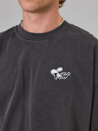JUST ANOTHER FISHERMAN - CASTING HEAVY SHORE TEE - DUSK PINE