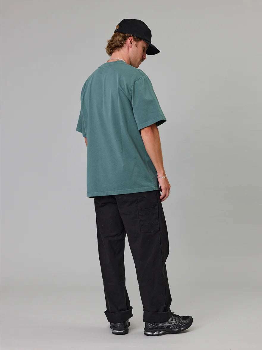JUST ANOTHER FISHERMAN - CASTING HEAVY SHORE TEE - DUSK PINE
