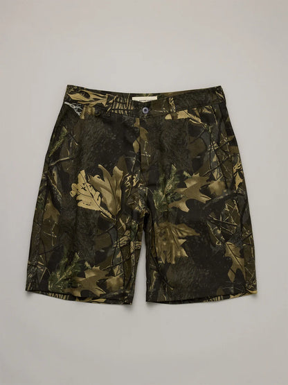 JUST ANOTHER FISHERMAN - SHIPYARD SHORTS - OAK CAMO