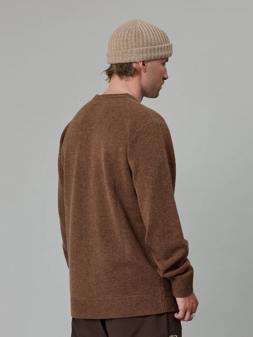 Just Another Fisherman - Merino Sea Crew - Timber