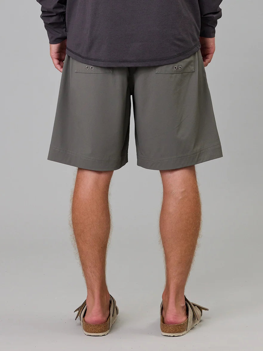 JUST ANOTHER FISHERMAN - EXPLORER SHORTS - LIGHT KHAKI