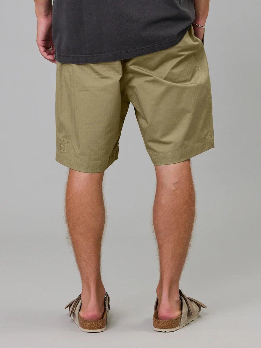 JUST ANOTHER FISHERMAN - HERRING SHORTS - LIGHT KHAKI