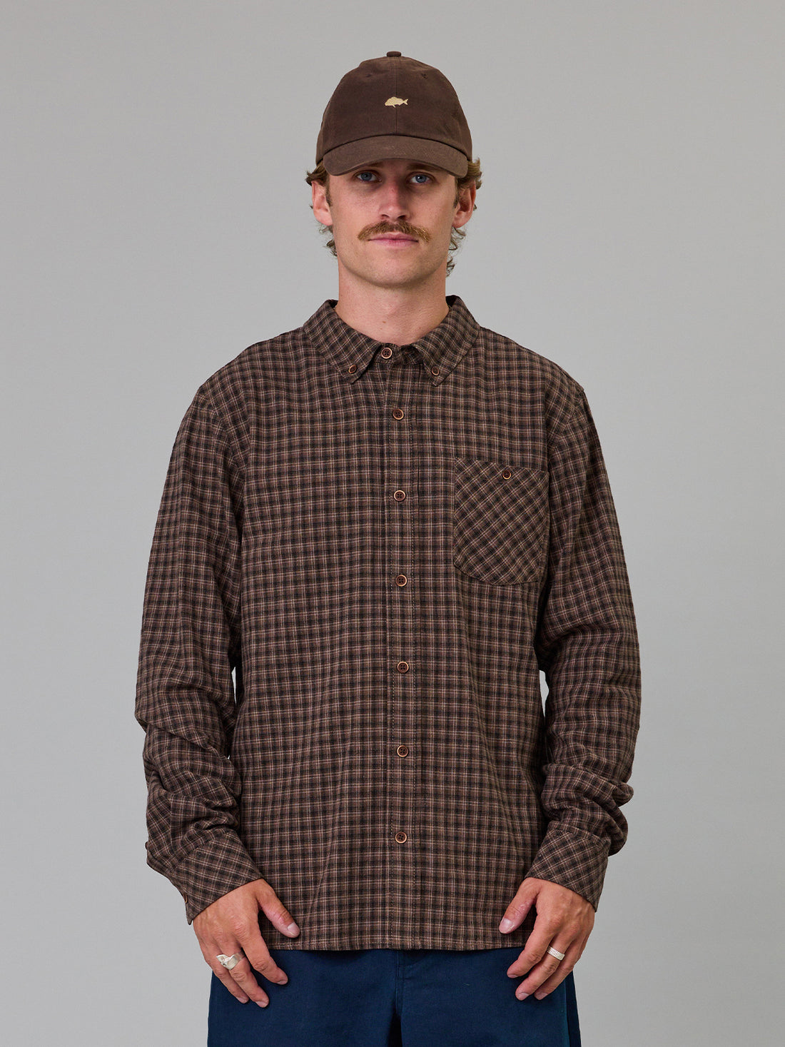 JUST ANOTHER FISHERMAN - BOATYARD SHIRT - EARTH CHECK