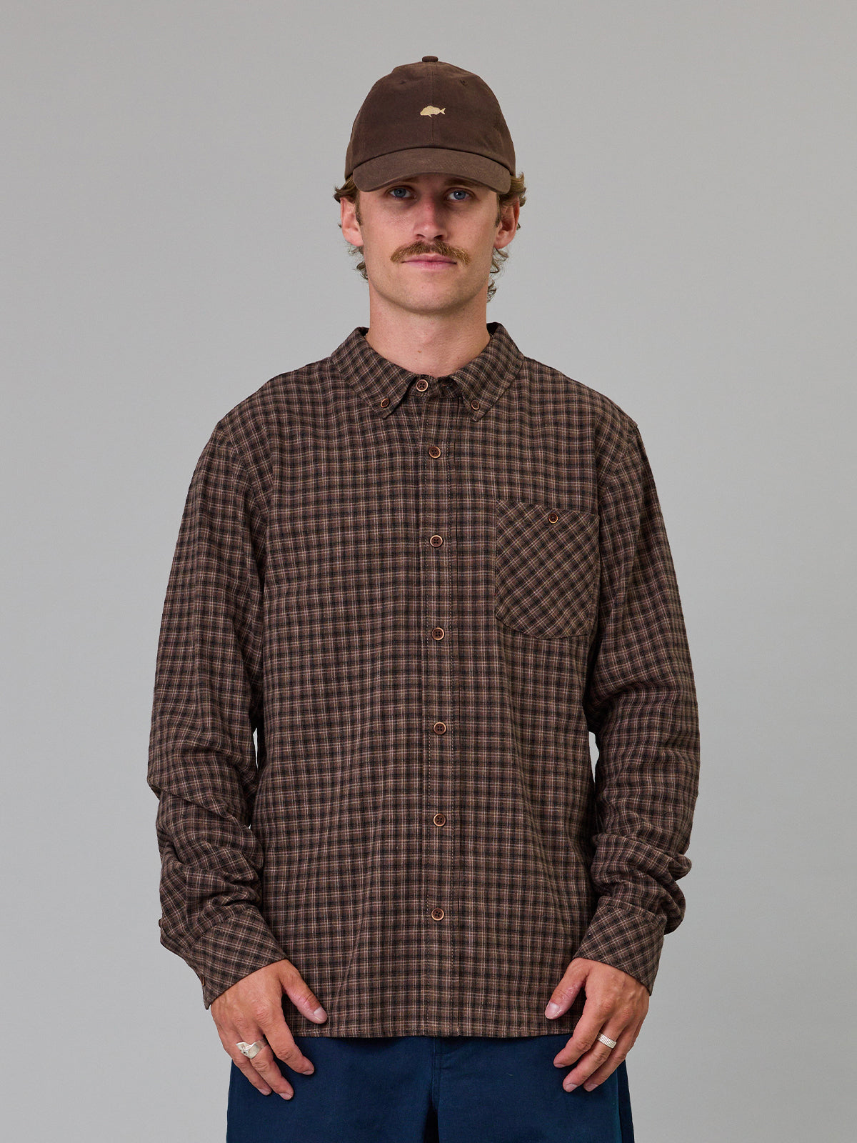 JUST ANOTHER FISHERMAN - BOATYARD SHIRT - EARTH CHECK