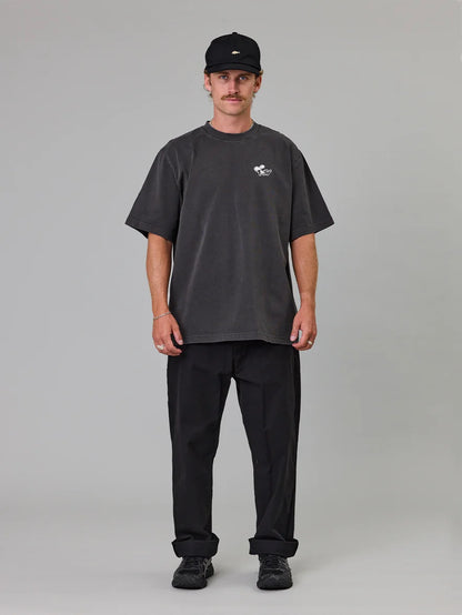 JUST ANOTHER FISHERMAN - CASTING HEAVY SHORE TEE - DUSK PINE