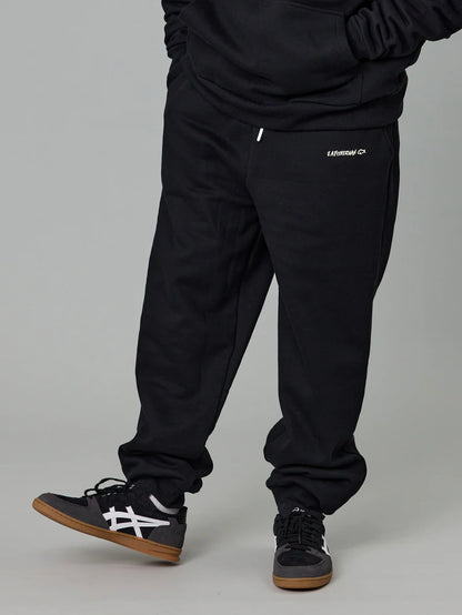 Just Another Fisherman - Stewart Trackpants - Black