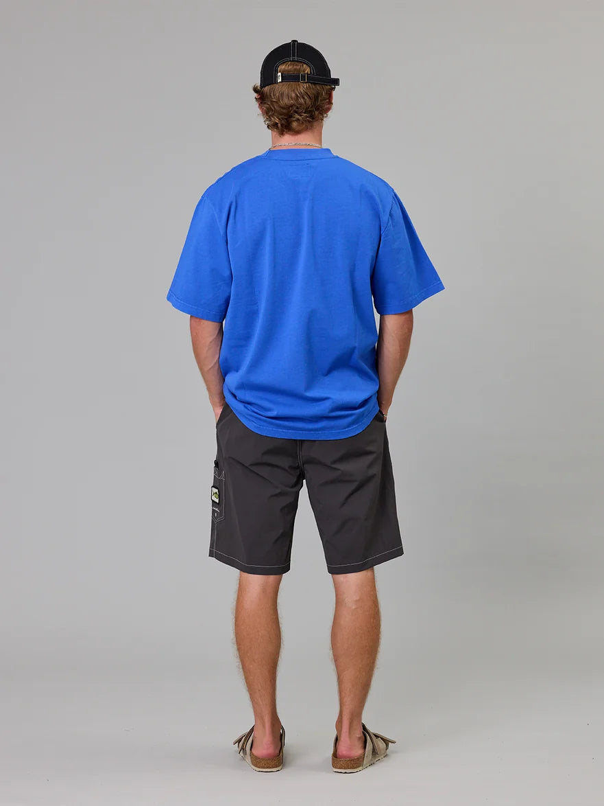 JUST ANOTHER FISHERMAN - KAHAWAI BOARDSHORTS - CHARCOAL