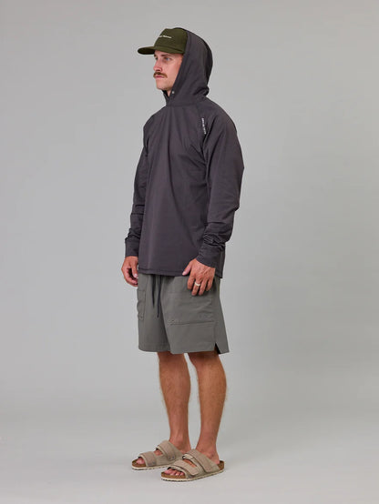 JUST ANOTHER FISHERMAN - EXPLORER SHORTS - LIGHT KHAKI