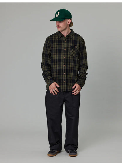 JUST ANOTHER FISHERMAN - BOATYARD SHIRT - ALPINE CHECK