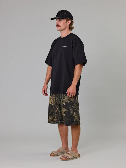 JUST ANOTHER FISHERMAN - SHIPYARD SHORTS - OAK CAMO