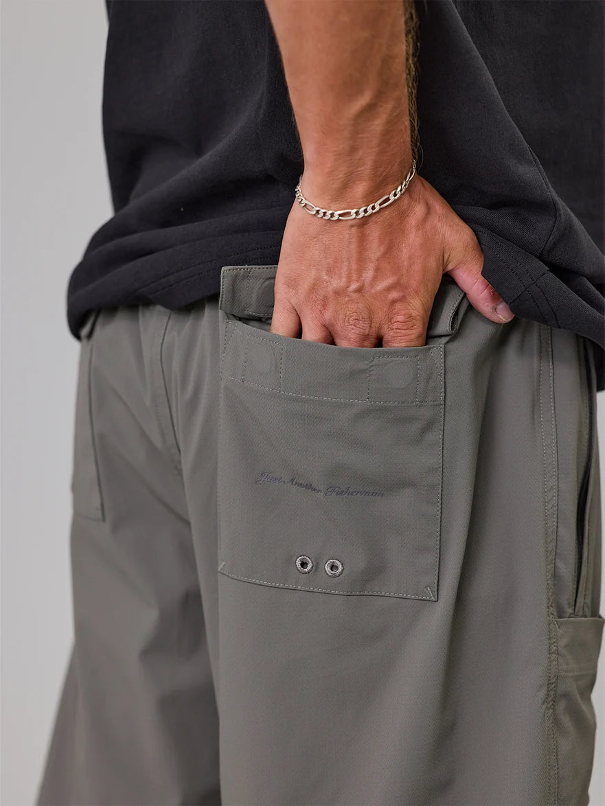 JUST ANOTHER FISHERMAN - EXPLORER SHORTS - LIGHT KHAKI