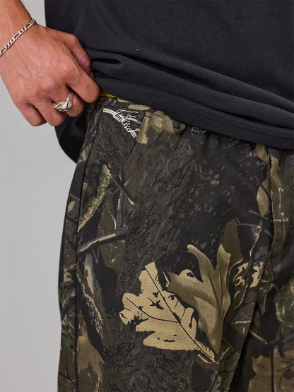 JUST ANOTHER FISHERMAN - SHIPYARD SHORTS - OAK CAMO