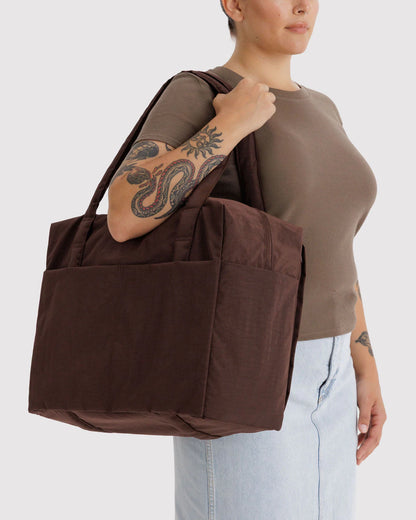 Baggu - Cloud Carry On - Coffee