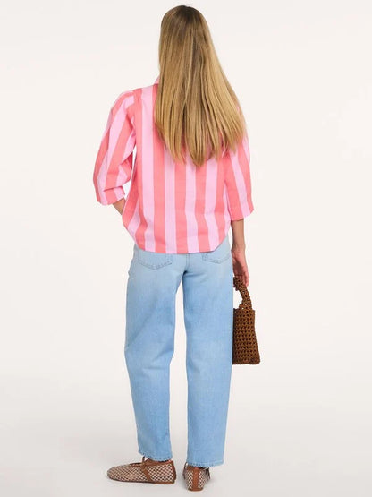 LOLLYS LAUNDRY - BONO SHIRT - LIGHT PINK