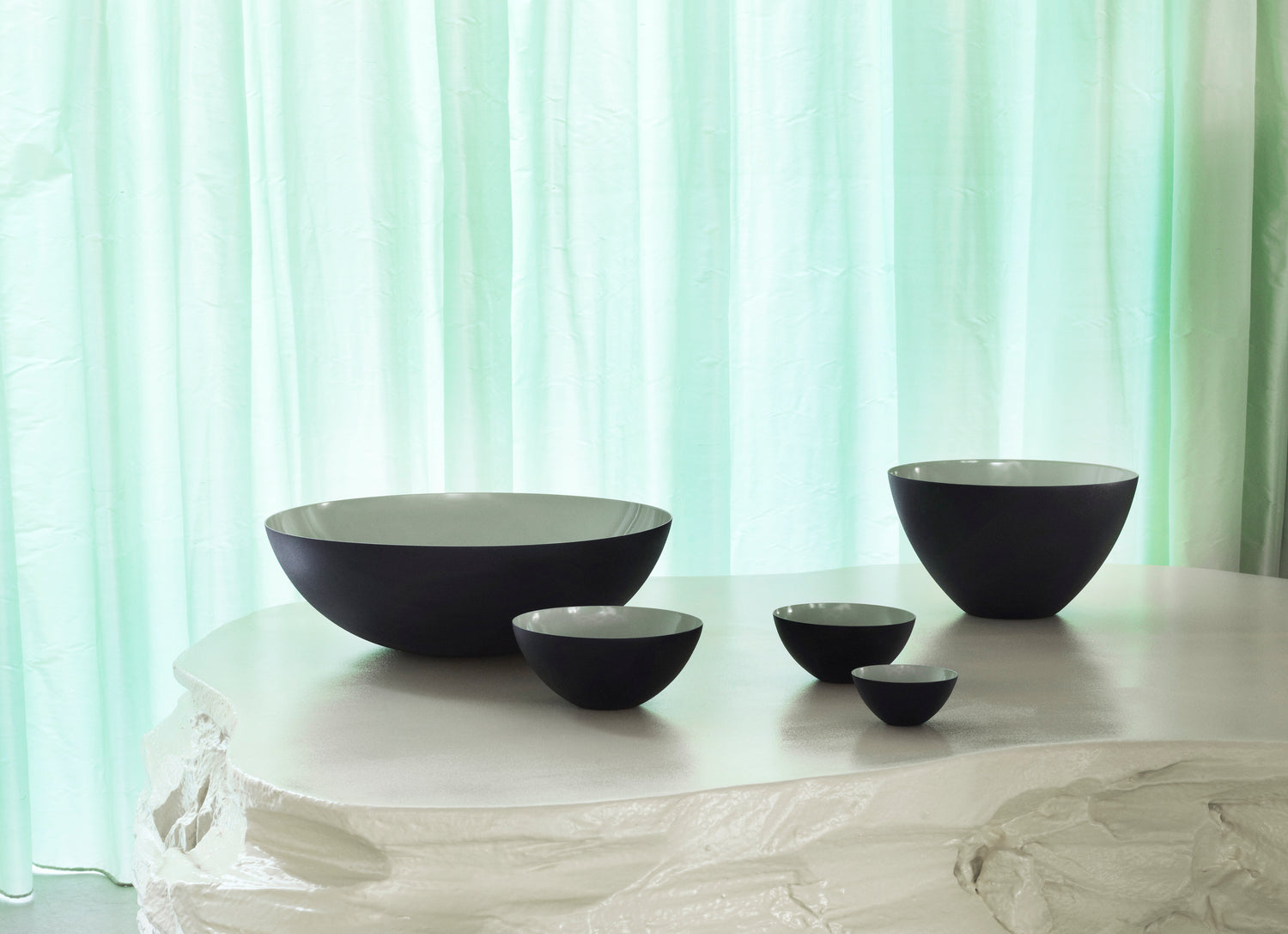 Normann Copenhagen - Krenit Bowl - Dusty Green