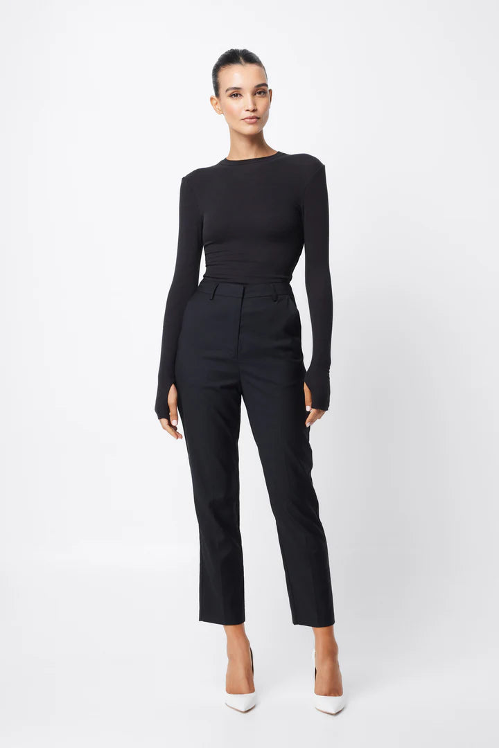 Mossman - The Brooklyn Top - Black