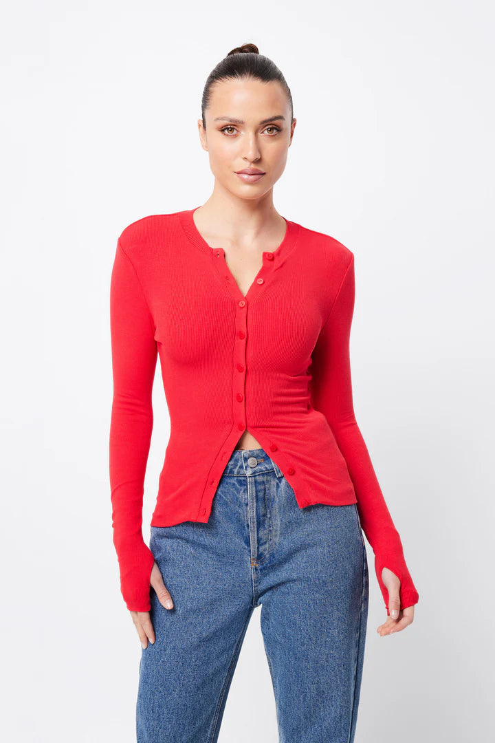 Mossman - Lyon Cardigan - Red