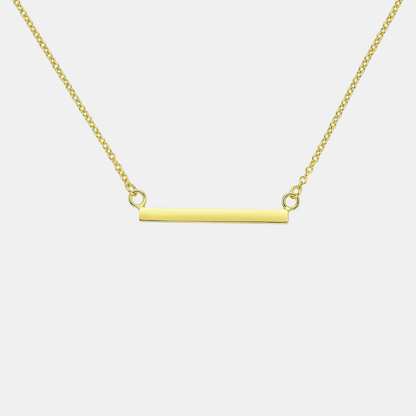 SOPHIE - BAR NECKLACE - GOLD