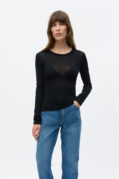 ENVII - ENANNA LONG SLEEVE - BLACK
