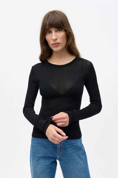 ENVII - ENANNA LONG SLEEVE - BLACK