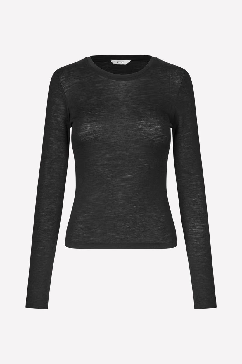ENVII - ENANNA LONG SLEEVE - BLACK