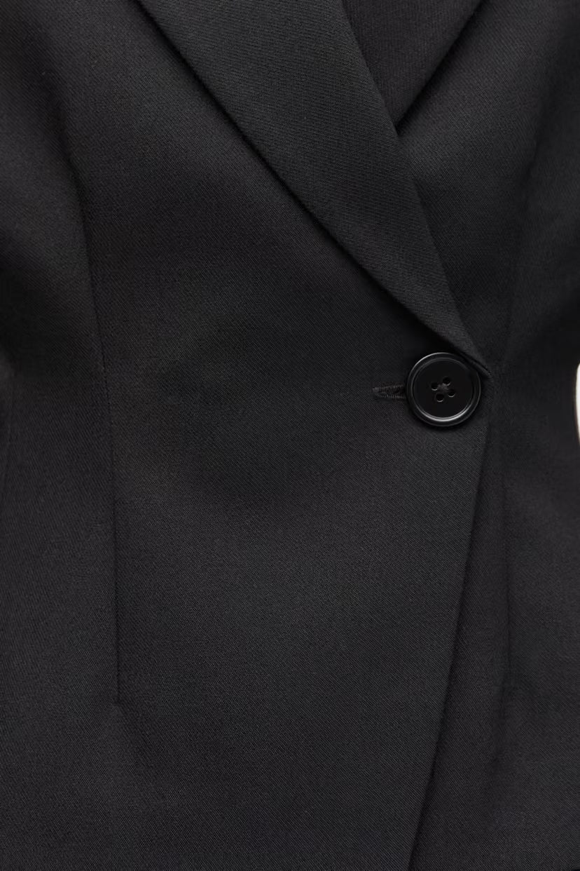ENVII - ENAUGUSTINE SHORT BLAZER - BLACK