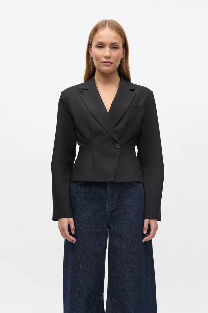 ENVII - ENAUGUSTINE SHORT BLAZER - BLACK