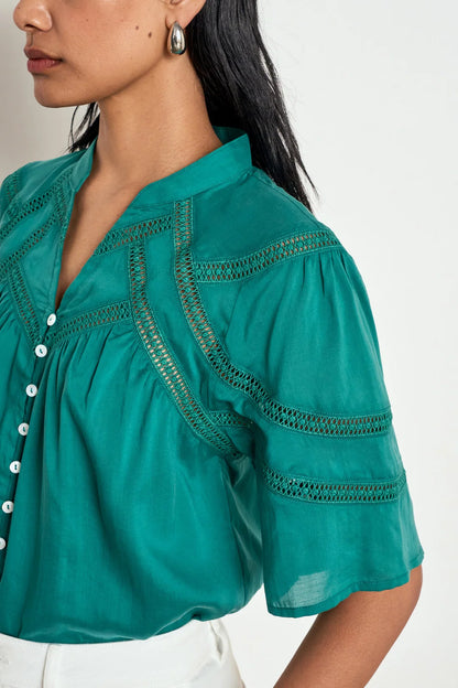 Zoe Kratzmann - Pulse Top - Cedar